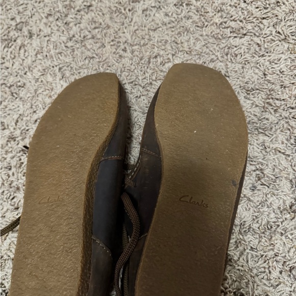 Mens Clarks Dress Shoe Size 11 - Picture 2 of 3